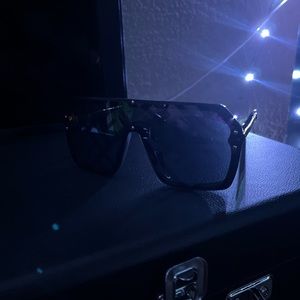 Black and gold Fendi Sunglasses